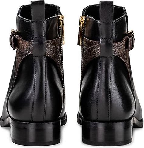 stiefeletten schwarz flach michael kors|Designer.